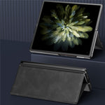 For Oppo Find N3 5G Phone Case Nappa Texture Leather + PC Cover with Stand