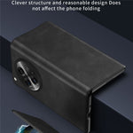 For Oppo Find N3 5G Phone Case Nappa Texture Leather + PC Cover with Stand