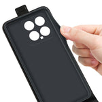 For Xiaomi 14 Case Crazy Horse Texture Leather Cover with Card Holder