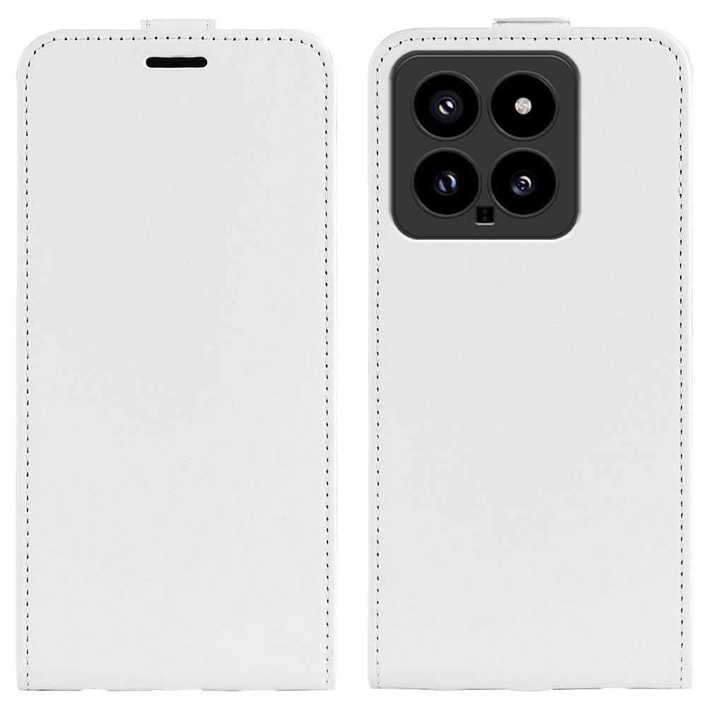 For Xiaomi 14 Case Crazy Horse Texture Leather Cover with Card Holder