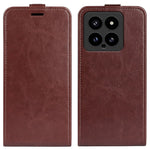 For Xiaomi 14 Case Crazy Horse Texture Leather Cover with Card Holder