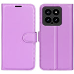 For Xiaomi 14 Case Litchi Texture PU Leather Stand Phone Wallet Cover