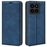 For Xiaomi 14 Case Skin-touch Phone Leather Cover with Wallet Stand