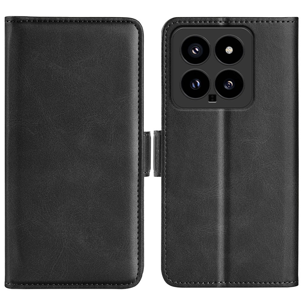 For Xiaomi 14 Case Calf Texture Leather Wallet Phone Cover