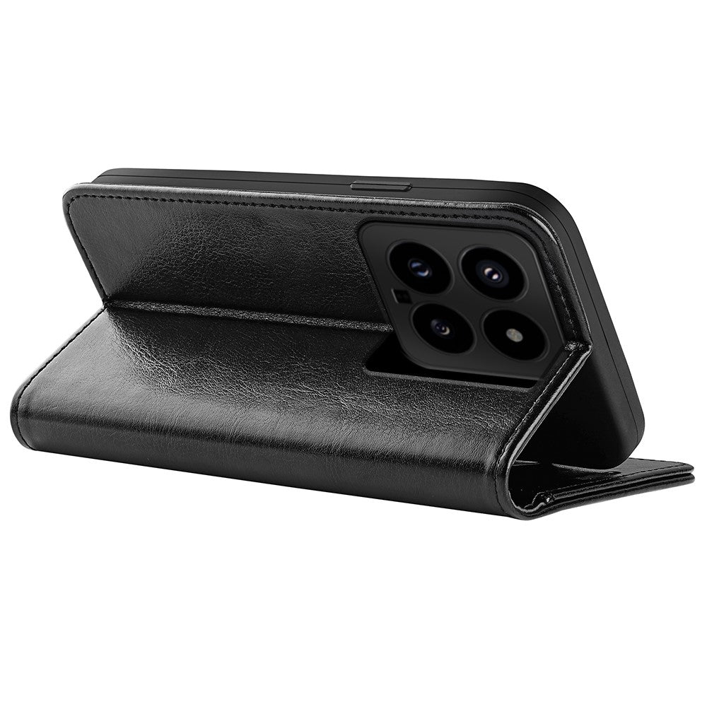 For Xiaomi 14 Case Crazy Horse Texture Wallet Leather Phone Cover