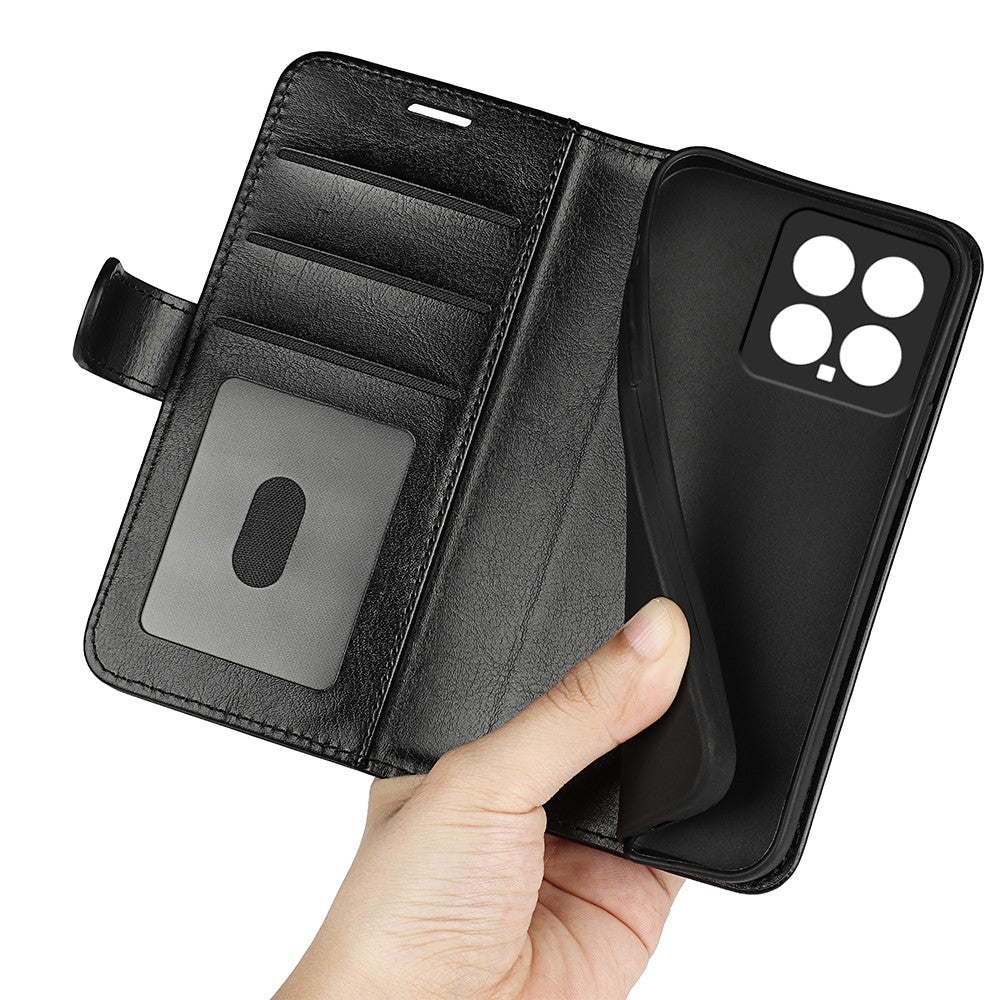 For Xiaomi 14 Case Crazy Horse Texture Wallet Leather Phone Cover
