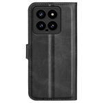 For Xiaomi 14 Case Calf Texture PU Leather Flip Phone Wallet Cover