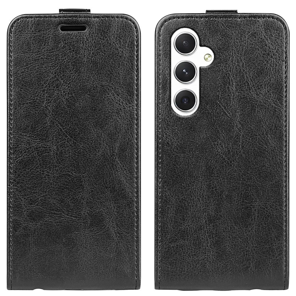 For Samsung Galaxy S24 Case Vertical Flip Leather Card Slot Phone Cover