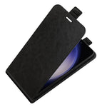 For Samsung Galaxy S24 Case Vertical Flip Leather Card Slot Phone Cover
