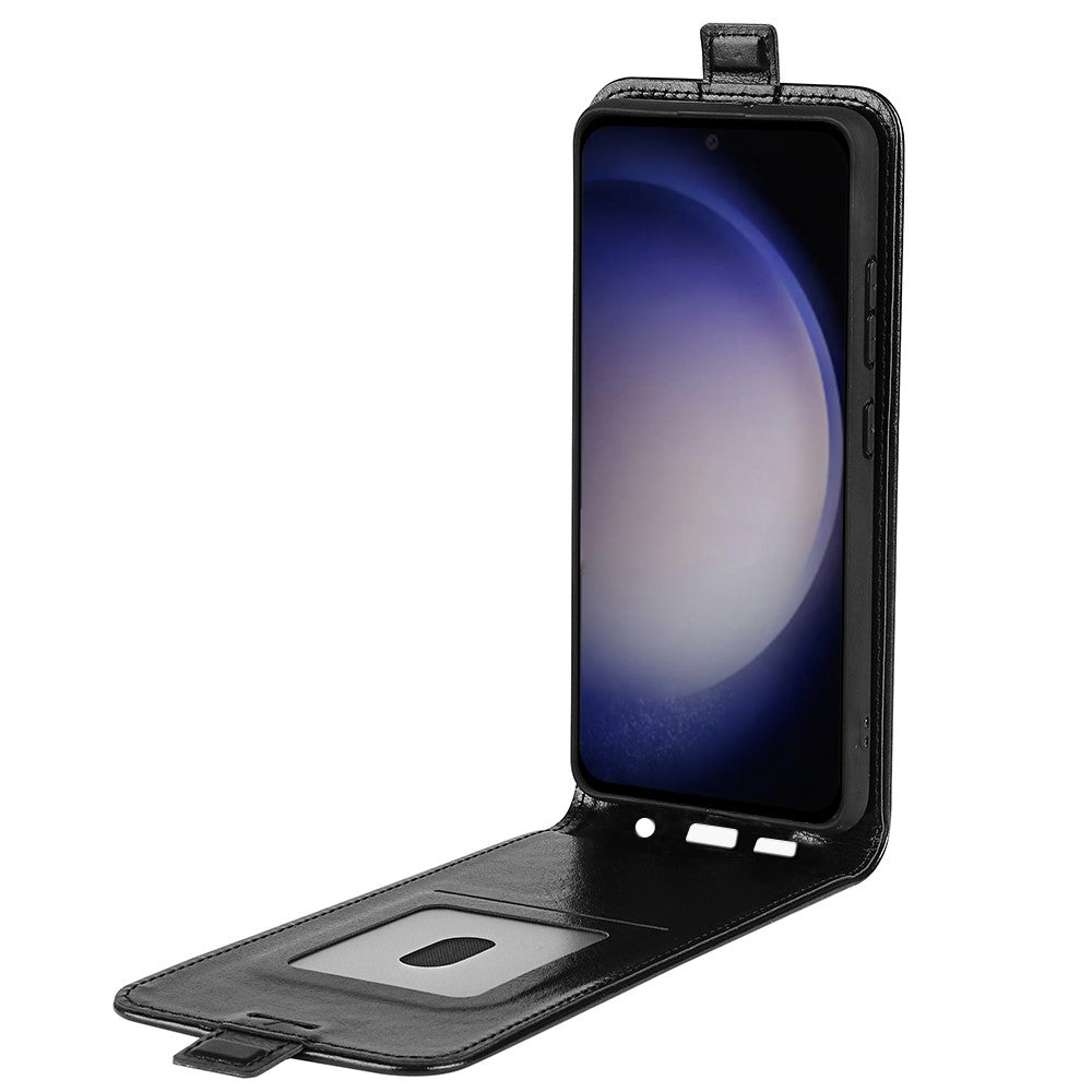 For Samsung Galaxy S24 Case Vertical Flip Leather Card Slot Phone Cover