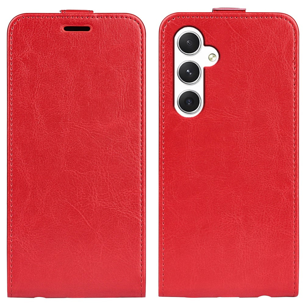 For Samsung Galaxy S24 Case Vertical Flip Leather Card Slot Phone Cover