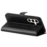 For Samsung Galaxy S24+ Case Wallet Stand Litchi Texture Phone Cover