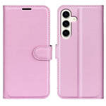 For Samsung Galaxy S24+ Case Wallet Stand Litchi Texture Phone Cover