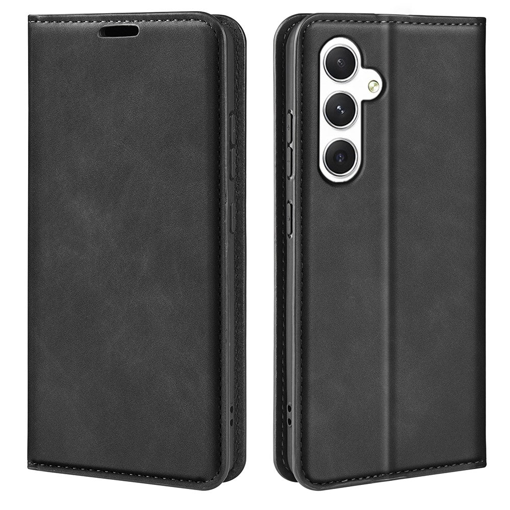 For Samsung Galaxy S24 Case Flip Wallet Skin-touch Phone Cover