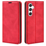 For Samsung Galaxy S24 Case Flip Wallet Skin-touch Phone Cover