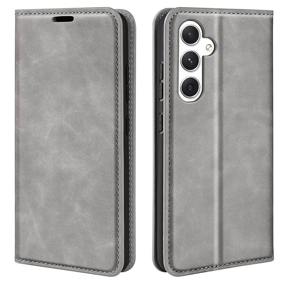 For Samsung Galaxy S24 Case Flip Wallet Skin-touch Phone Cover