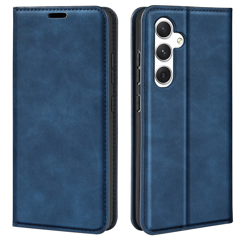 For Samsung Galaxy S24 Case Flip Wallet Skin-touch Phone Cover