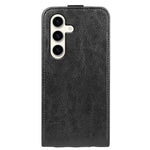 For Samsung Galaxy S24+ Case PU Leather Vertical Flip Phone Cover