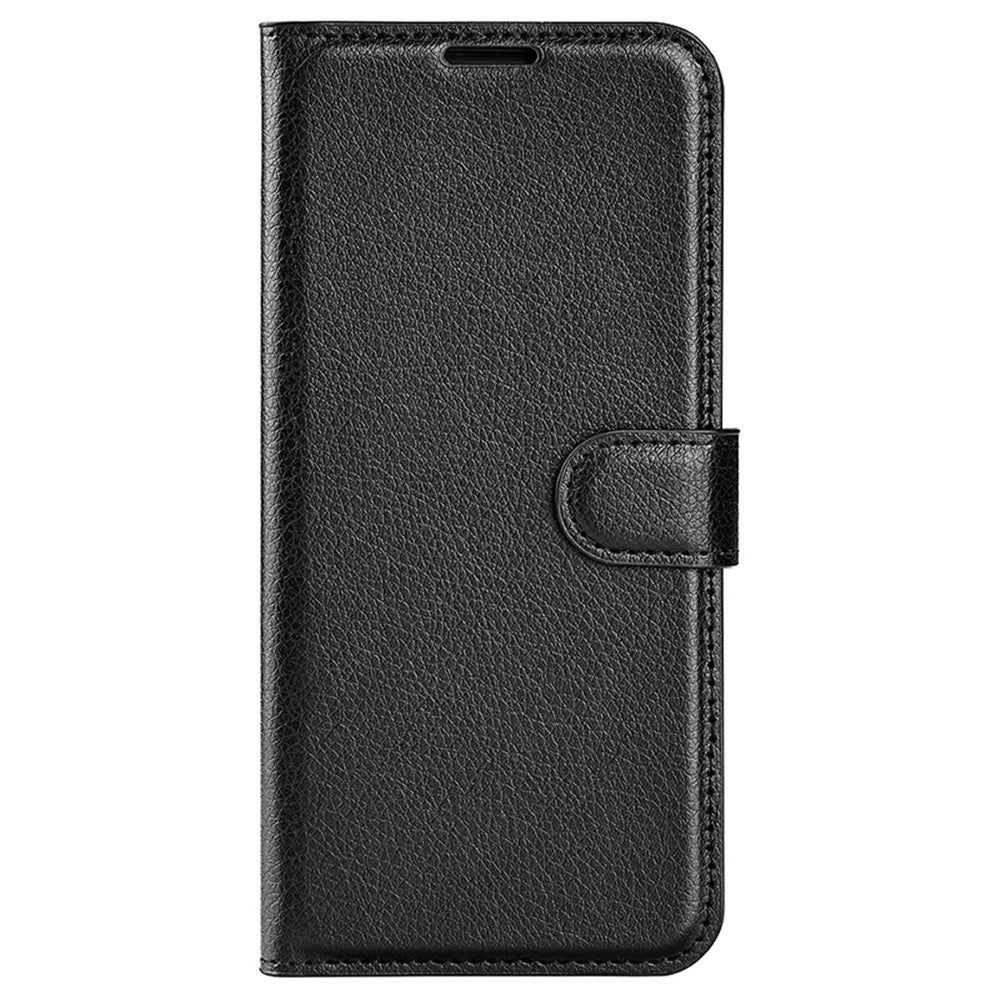 For Samsung Galaxy S24 Case Magnetic Closure Litchi Texture Leather Phone Cover