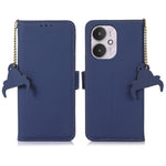 For Xiaomi Redmi 13C 4G / 13C 5G / Poco C65 4G / Poco M6 5G / 13R 5G Case Genuine Cow Leather Cover with RFID Blocking Wallet