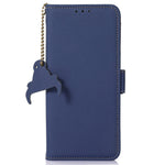 For Xiaomi Redmi 13C 4G / 13C 5G / Poco C65 4G / Poco M6 5G / 13R 5G Case Genuine Cow Leather Cover with RFID Blocking Wallet
