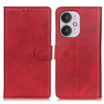 For Xiaomi Redmi 13C 4G / 13C 5G / Poco C65 4G / Poco M6 5G / 13R 5G Case Wallet Cowhide Texture Phone Stand Cover