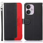 KHAZNEH For Xiaomi Redmi 13C 4G / 13C 5G / Poco C65 4G / Poco M6 5G / 13R 5G Case RFID Blocking Phone Leather Cover