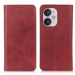 For Xiaomi Redmi 13C 4G / 13C 5G / Poco C65 4G / Poco M6 5G / 13R 5G Case Split Leather Magnetic Auto-Absorbed Phone Cover