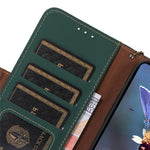 For Xiaomi Redmi 13C 4G / 13C 5G / Poco C65 4G / Poco M6 5G / 13R 5G Case Genuine Cow Leather RFID Blocking Wallet Cover