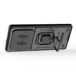 For Honor X40 5G / X9a 5G / Magic5 Lite 5G Case Phone Kickstand Cover with Slide Lens Guard