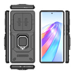 For Honor X40 5G / X9a 5G / Magic5 Lite 5G Case Phone Kickstand Cover with Slide Lens Guard