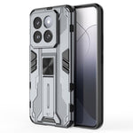 For Xiaomi 14 Pro Case Anti-scratch PC+TPU Kickstand Phone Back Cover