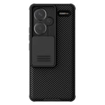 NILLKIN CamShield Pro-serien för Xiaomi Redmi Note 13 Pro+ 5G-skal PC+TPU smartmobilskydd + skjutbart kameralock