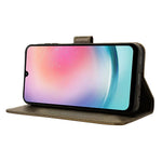 For Samsung Galaxy A25 5G (Global) (161.0 x 76.5 x 8.3mm) Case PU Leather Folio Flip Stand Protective Phone Cover