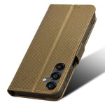For Samsung Galaxy A25 5G (Global) (161.0 x 76.5 x 8.3mm) Case PU Leather Folio Flip Stand Protective Phone Cover