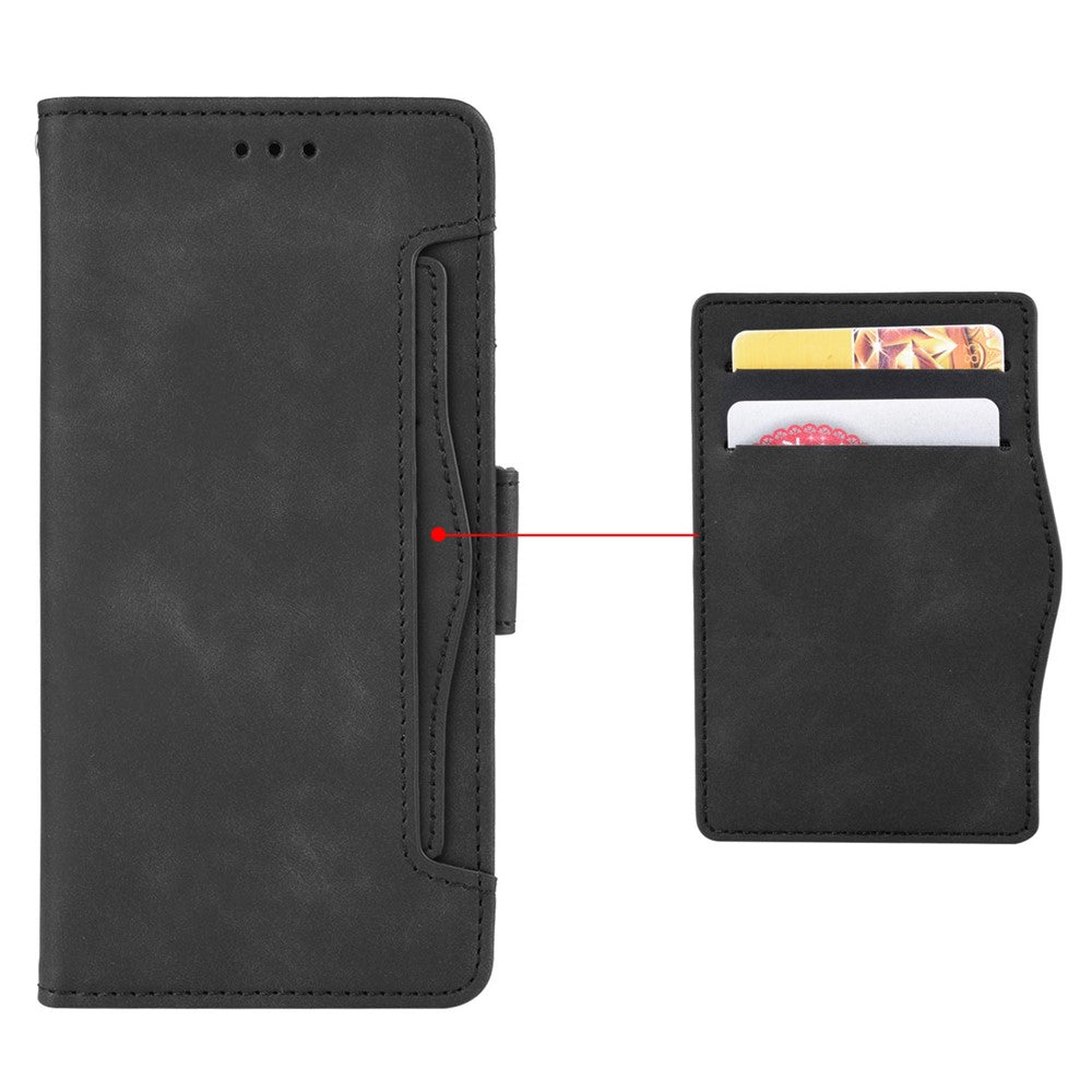 For Samsung Galaxy A25 5G (Global) (161.0 x 76.5 x 8.3mm) Cell Phone Case Scratch-resistant Wallet Leather Stand Cover
