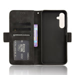 For Samsung Galaxy A25 5G (Global) (161.0 x 76.5 x 8.3mm) Cell Phone Case Scratch-resistant Wallet Leather Stand Cover