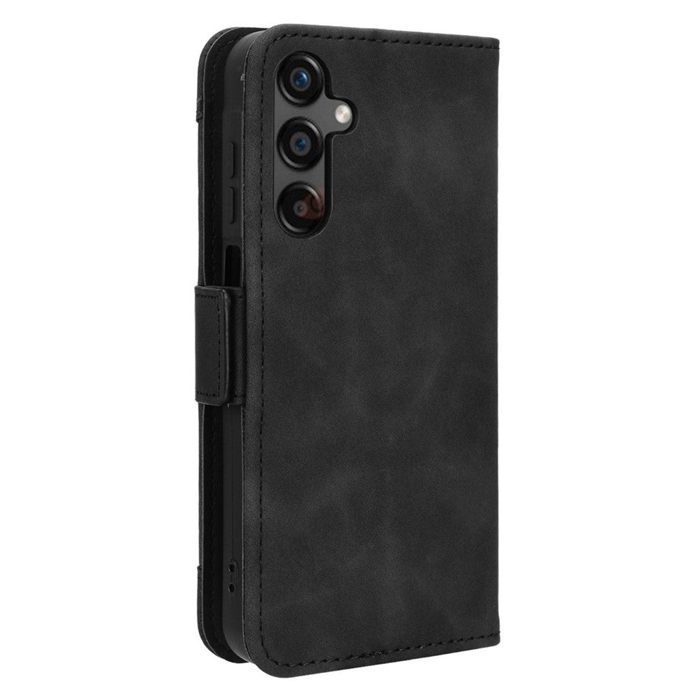 For Samsung Galaxy A25 5G (Global) (161.0 x 76.5 x 8.3mm) Cell Phone Case Scratch-resistant Wallet Leather Stand Cover