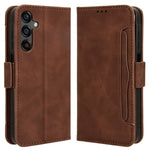 For Samsung Galaxy A25 5G (Global) (161.0 x 76.5 x 8.3mm) Cell Phone Case Scratch-resistant Wallet Leather Stand Cover
