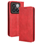 For Xiaomi 14 Pro Case Magnetic Auto Closing Retro Phone Wallet Cover