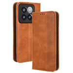 For Xiaomi 14 Pro Case Magnetic Auto Closing Retro Phone Wallet Cover
