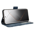 For Xiaomi 14 Pro Case Anti-scratch Leather Smart Phone Cover with Multiple Card Slots