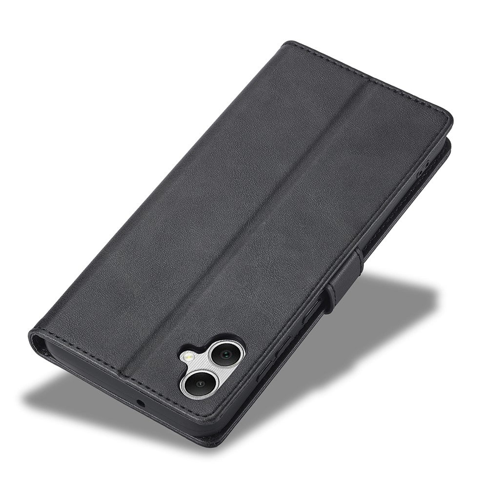 LC.IMEEKE For Samsung Galaxy A05 4G Case Calf Texture Phone Leather Cover