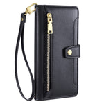 For Samsung Galaxy A05 4G Case Multiple Card Slots Wallet Phone Cover with 2 Straps