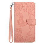 HT03 For Xiaomi 14 Pro Case PU Leather Stand Phone Cover with Hand Strap