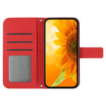 HT04 For Xiaomi 14 Pro Case Skin-touch Wallet Stand Leather Cover with Shoulder Strap