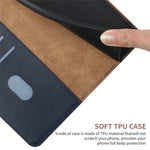 HT02 For Xiaomi 14 Case Dustproof Genuine Cow Leather Mobile Phone Cover Wallet