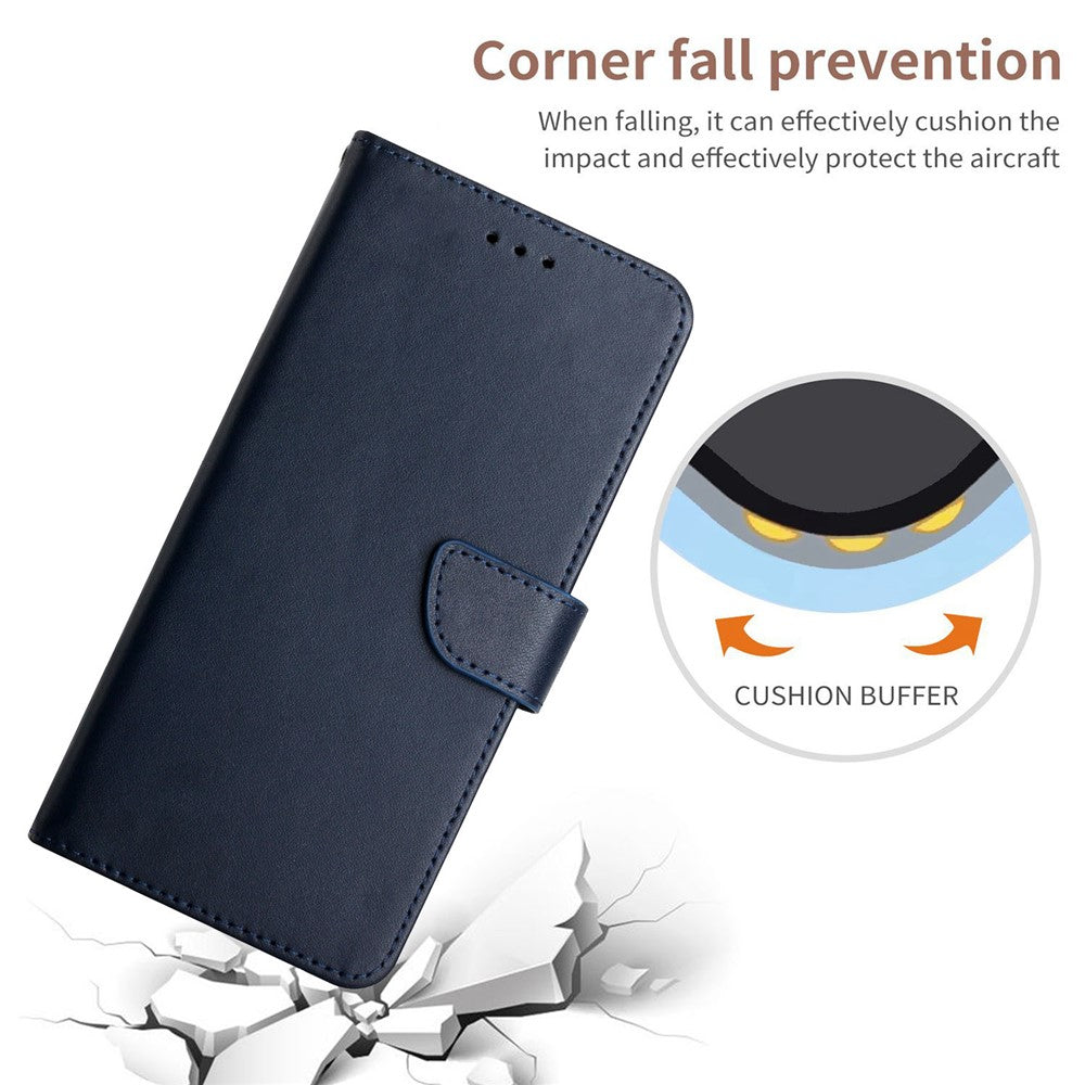 HT02 For Xiaomi 14 Case Dustproof Genuine Cow Leather Mobile Phone Cover Wallet