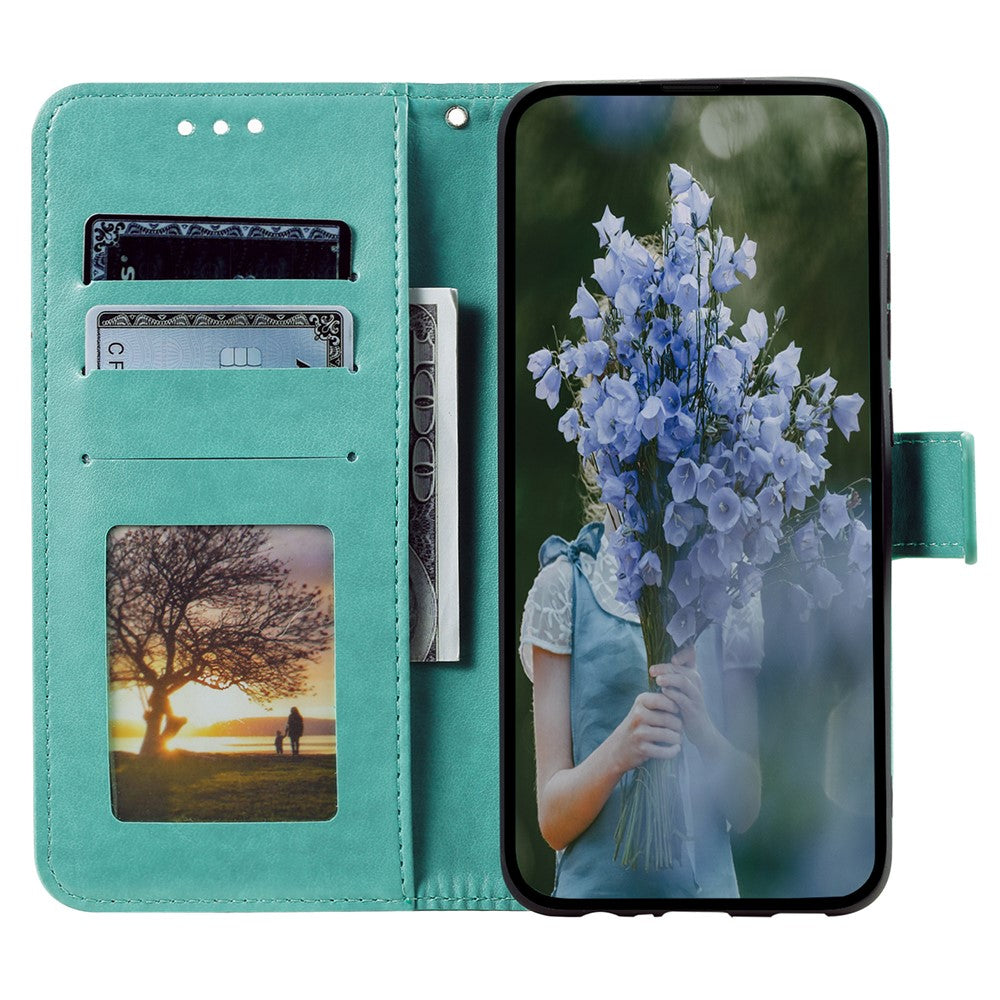 For Xiaomi 14 Pro Case Mandala Flower Imprinted Leather Phone Wallet Cover with Stand