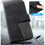 TTUDRCH Style 004 for Xiaomi 14 Pro Case RFID Blocking Wallet Stand Phone Cover